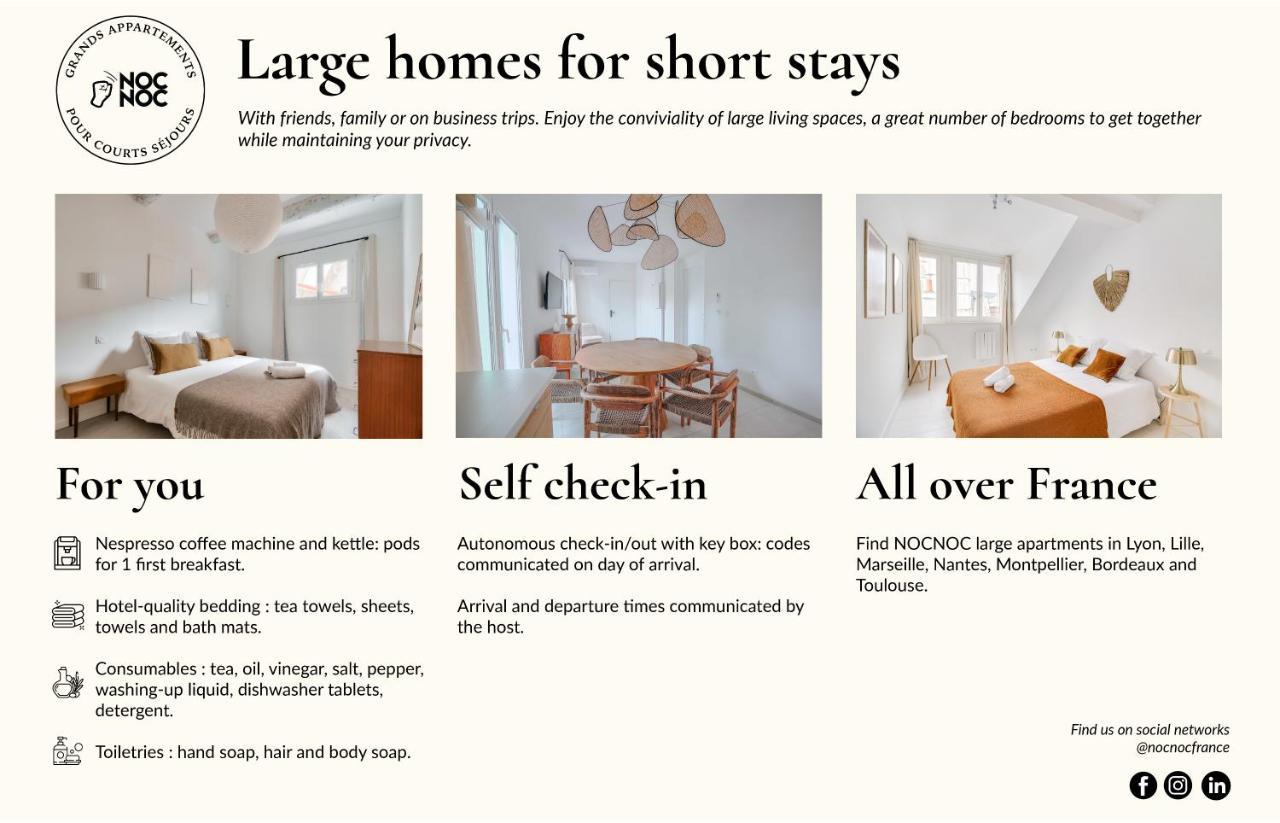 Nocnoc - L'Escapade Apartment ลียง ภายนอก รูปภาพ